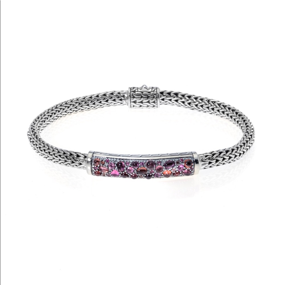 John Hardy Pink Tourmaline Bracelet